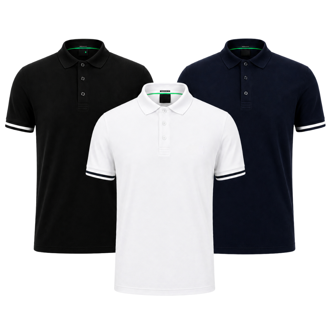3-Pack Classic Polo Shirts – photo 2
