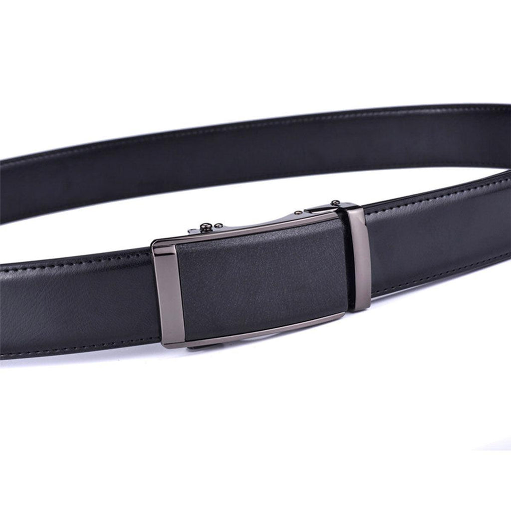 Black Suit Leather Belt For Men, Carlo Model – photo 5