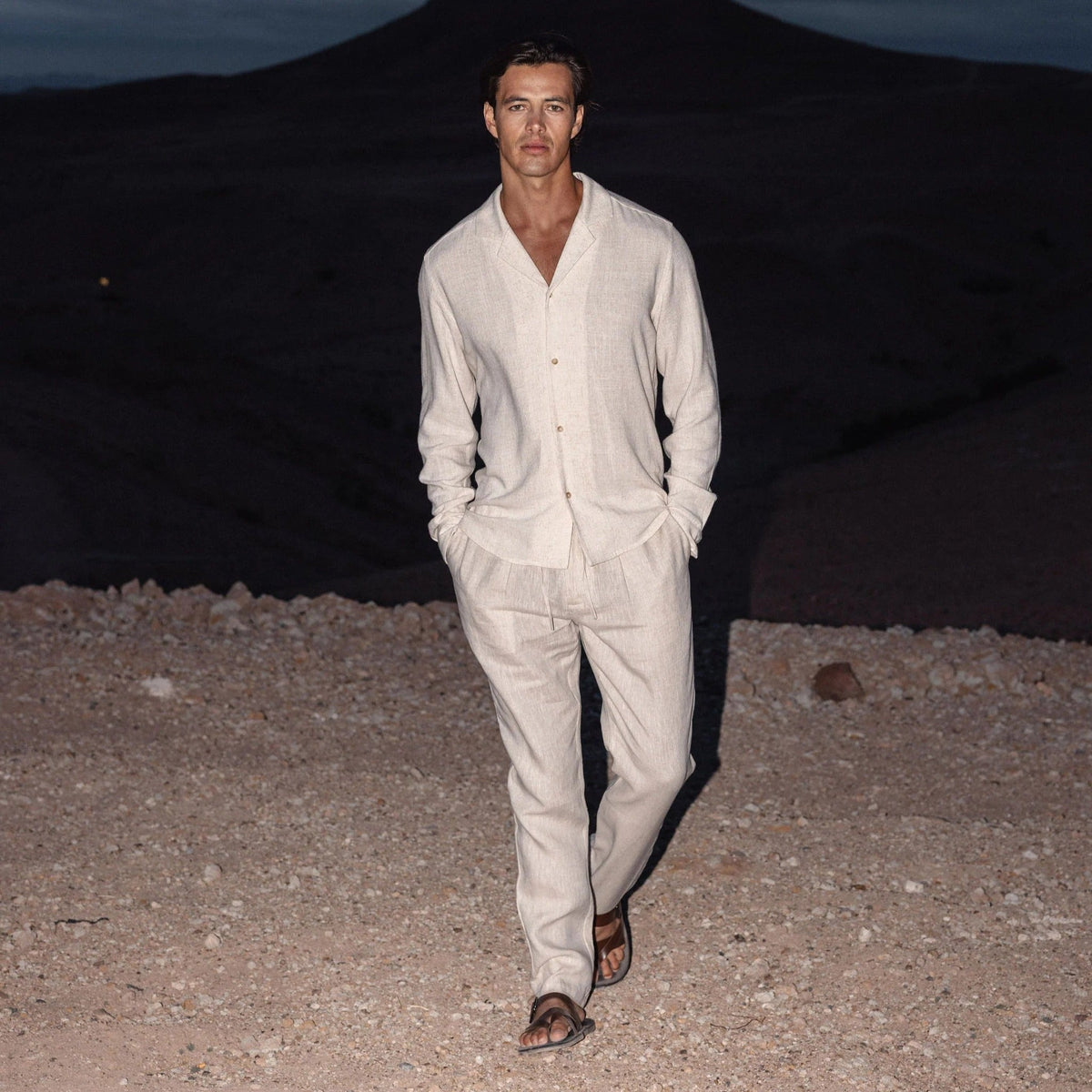 Capri Linen Trousers – photo 2