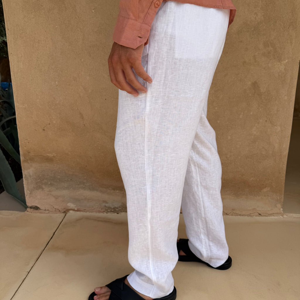 Capri Linen Trousers – photo 5