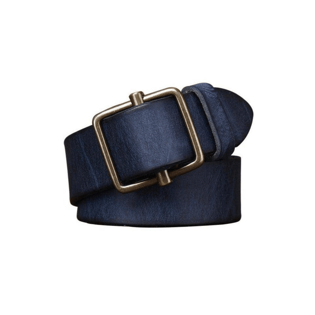 Elegant Leather Belt For Men, Strumiana Model – photo 5