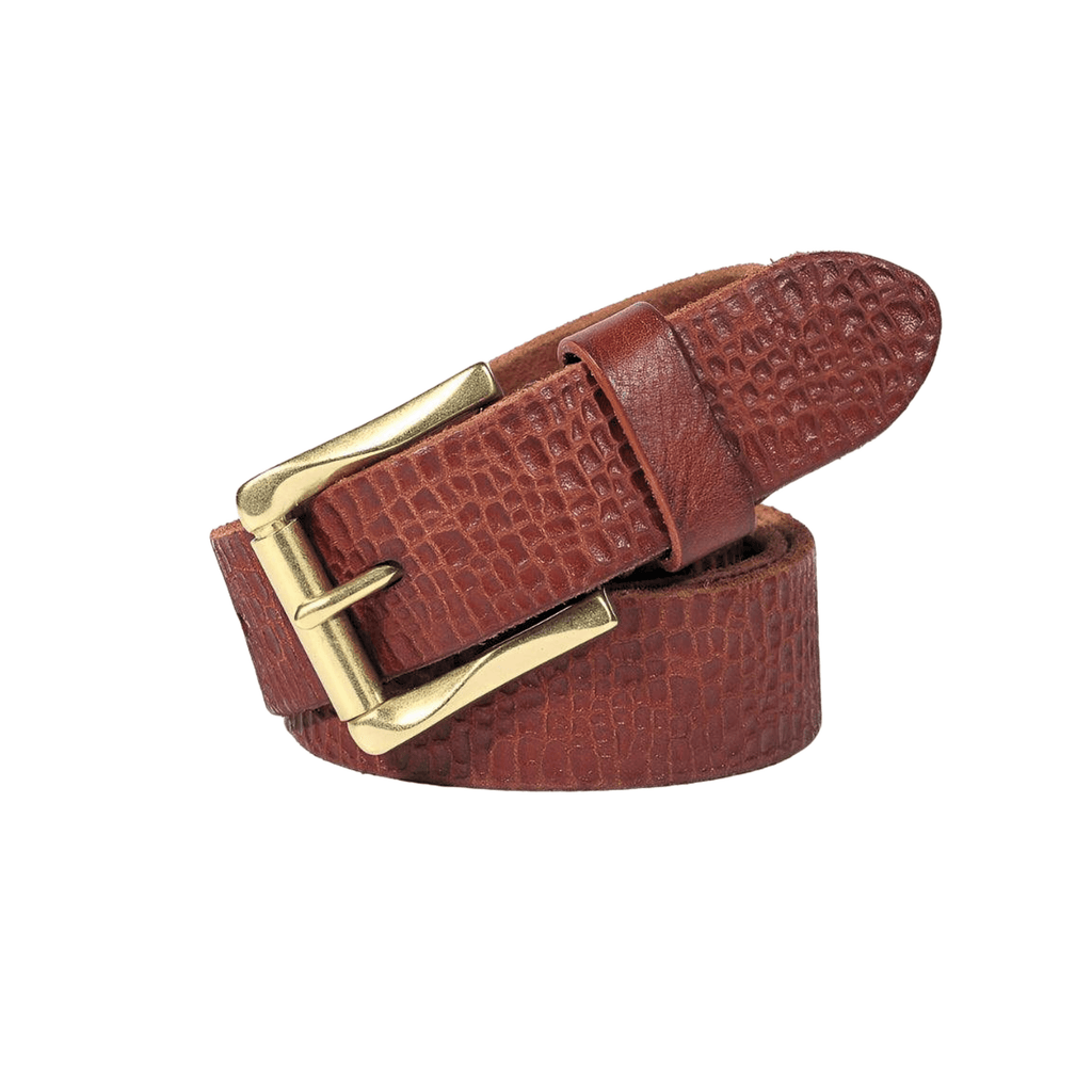 High-Quality Grained Leather Belt For Men – photo 4