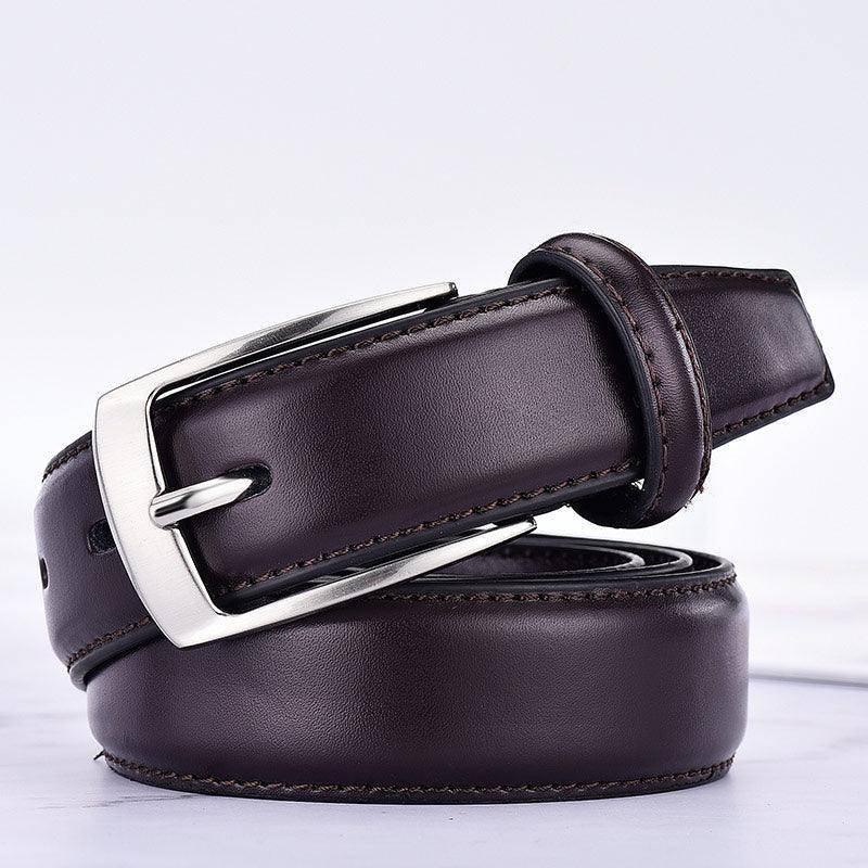 Leather Suit Belt Leather For Men, Arnthur Model – photo 2