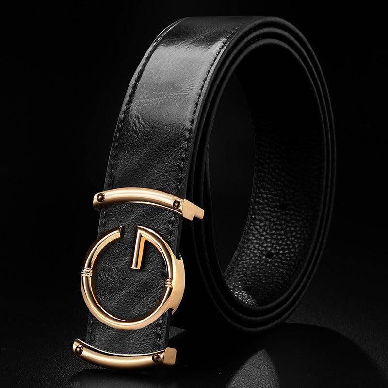 Luxury Leather Suit Belt For Men, Giuseppe Model – photo 2