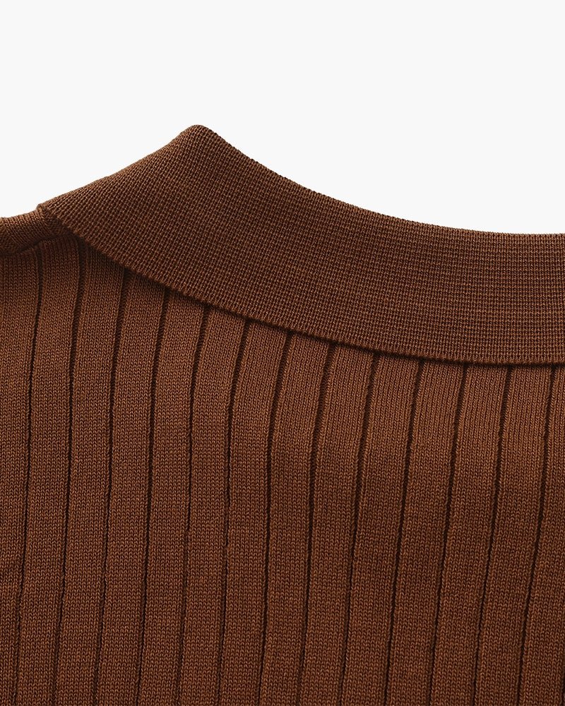 Premium Ribbed Polo – photo 15