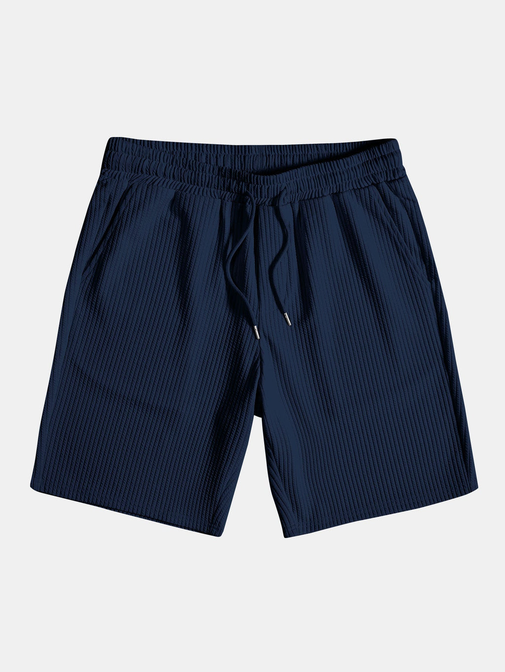 Textured V-Neck Polo & Shorts – photo 22
