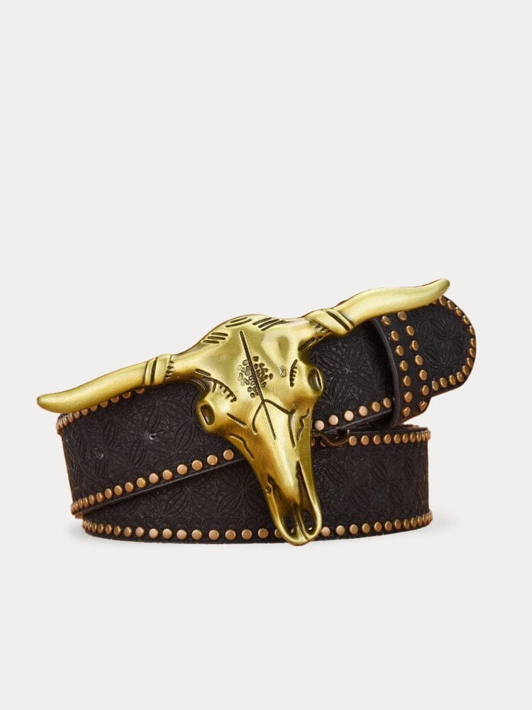 Vintage Western Cowboy PU Belt – photo 3